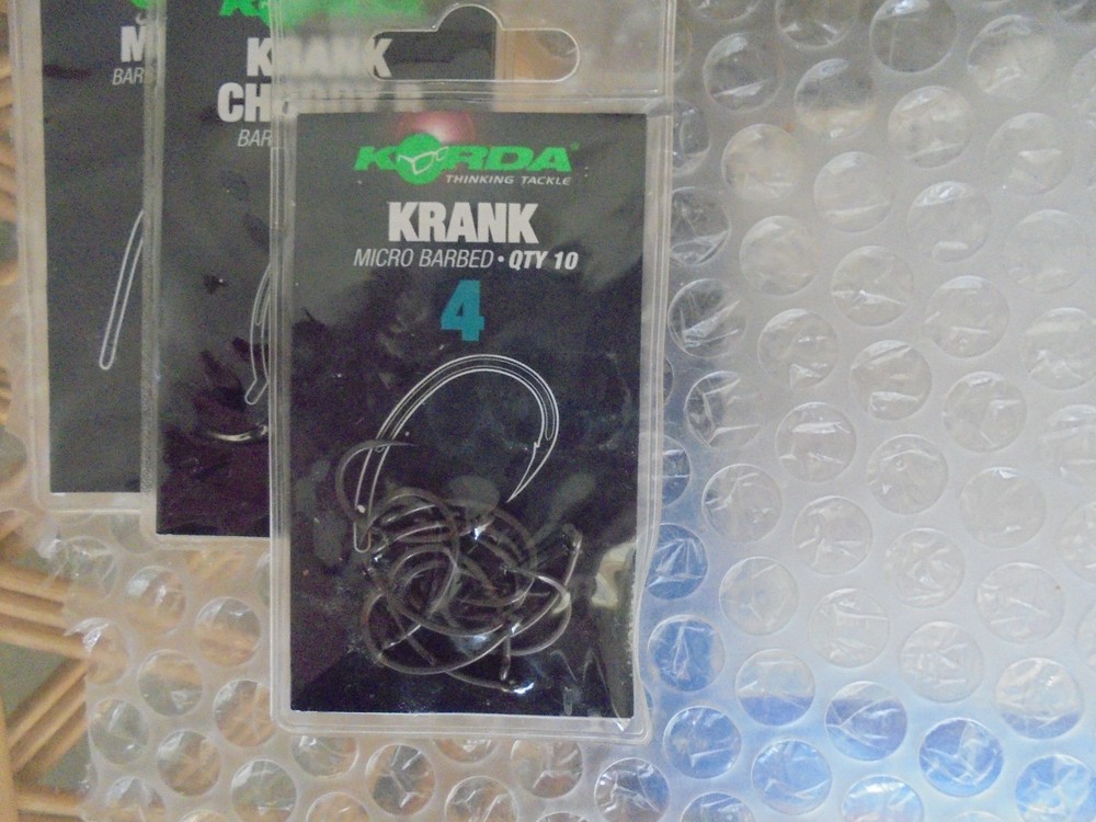 KORDA CARP HOOKS ( 4 packets ) various