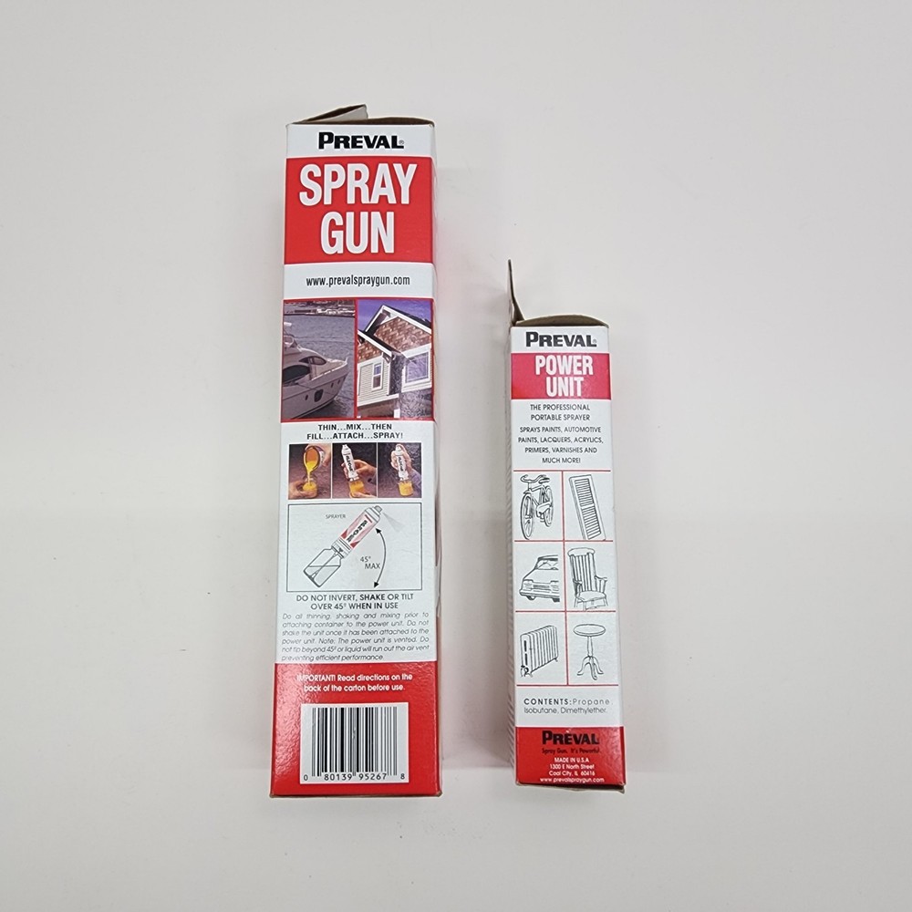 Preval Spray Gun and Power Unit