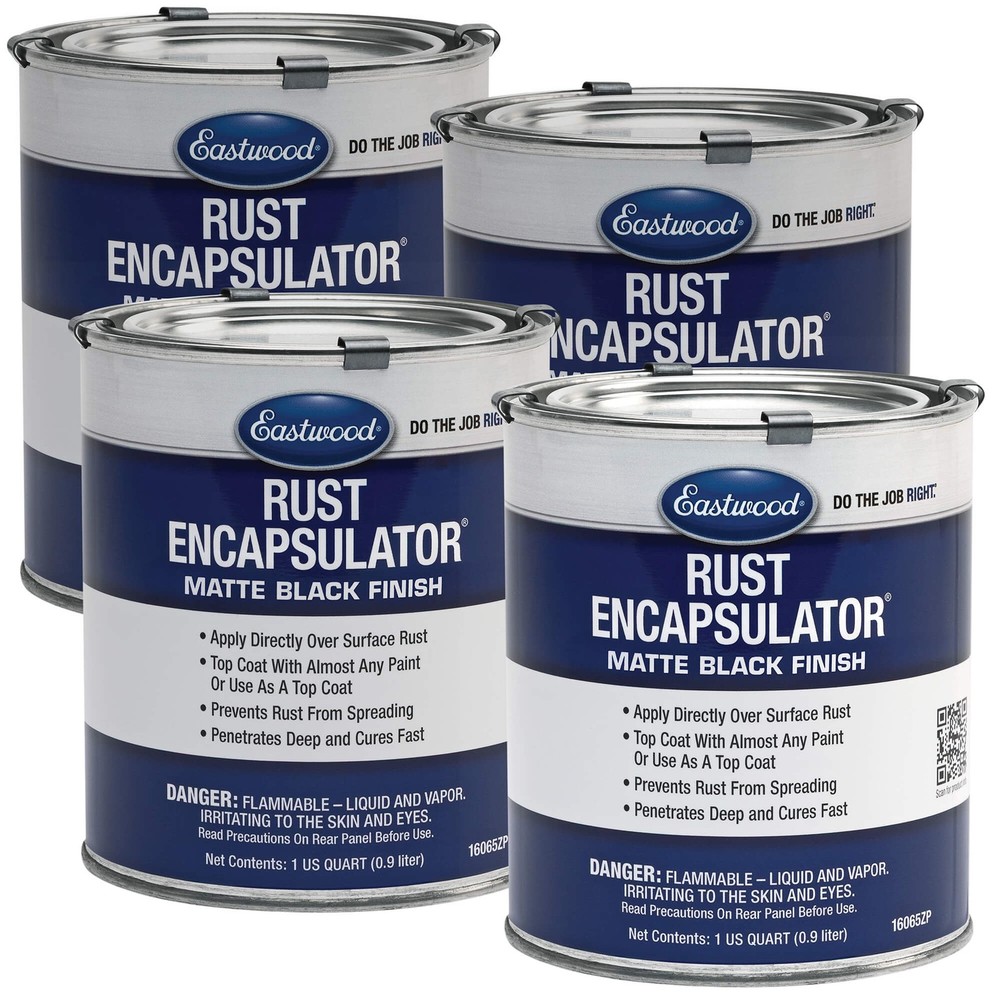 Eastwood Original Rust Encapsulator Rust Prevention Paint  Quart 4 Pack