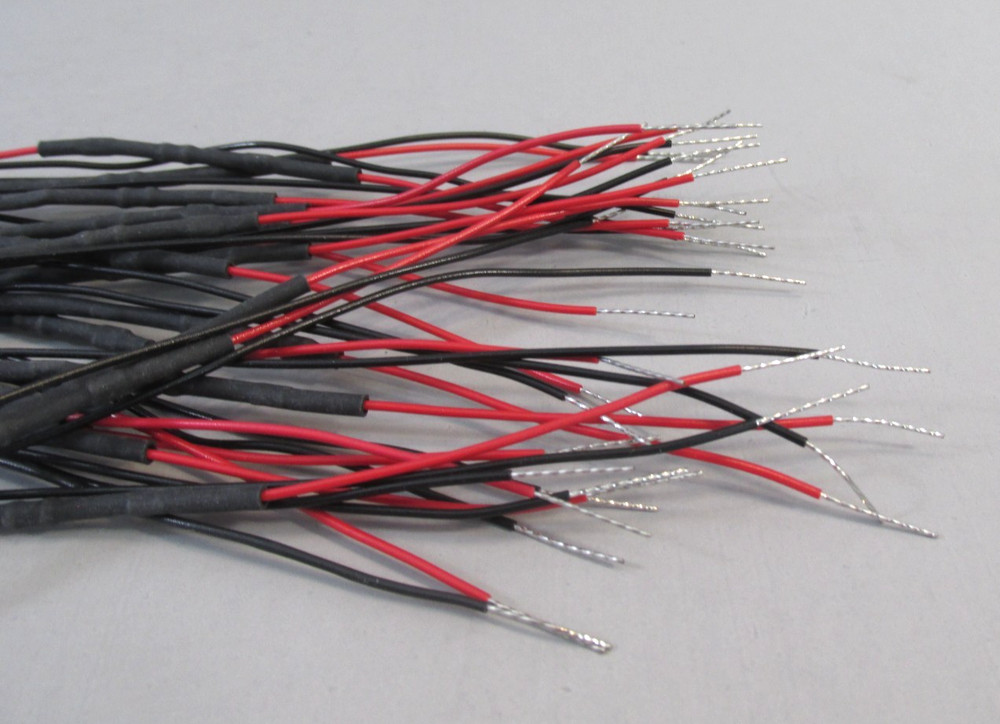 Nineteen (19) Piece Miniature Red Lights for Model Railroads