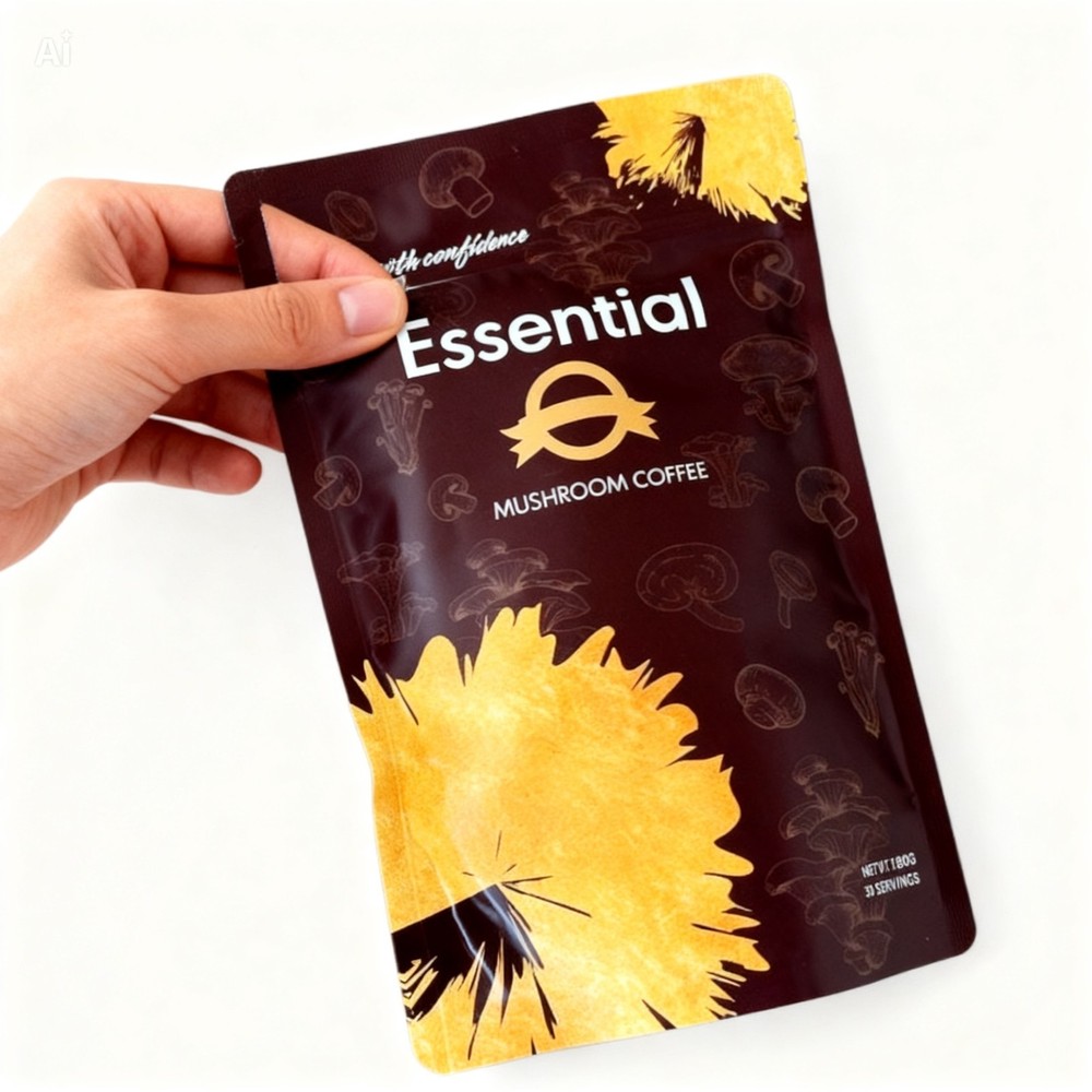 New  Instant Mushroom Coffee...Drink with confidence