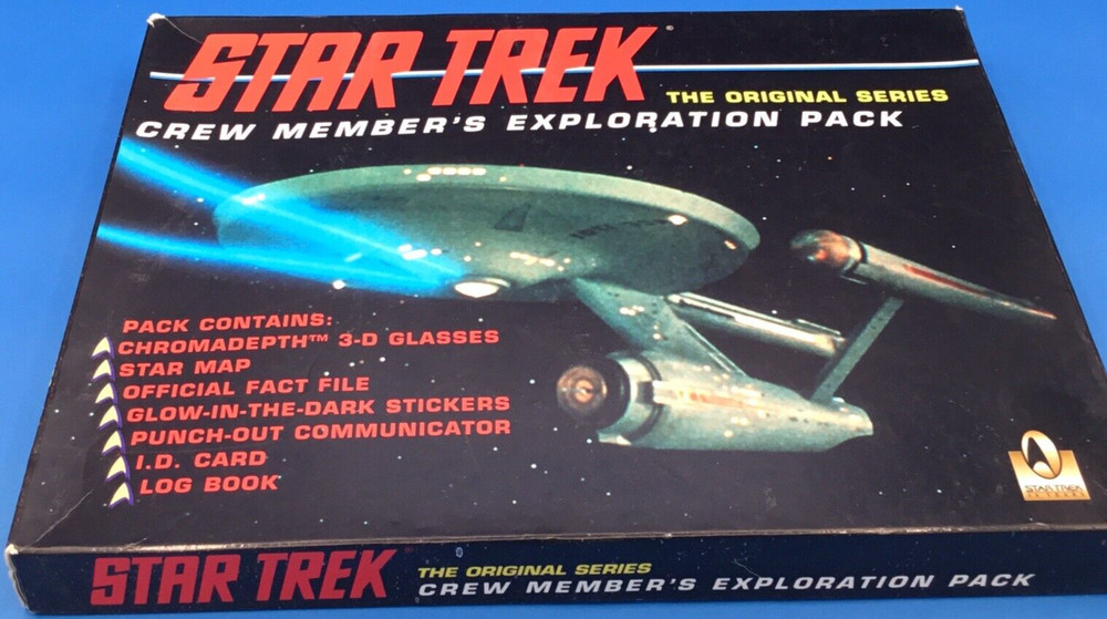 Star Trek Crew Member's Exploration Pack Original Series 1996 New