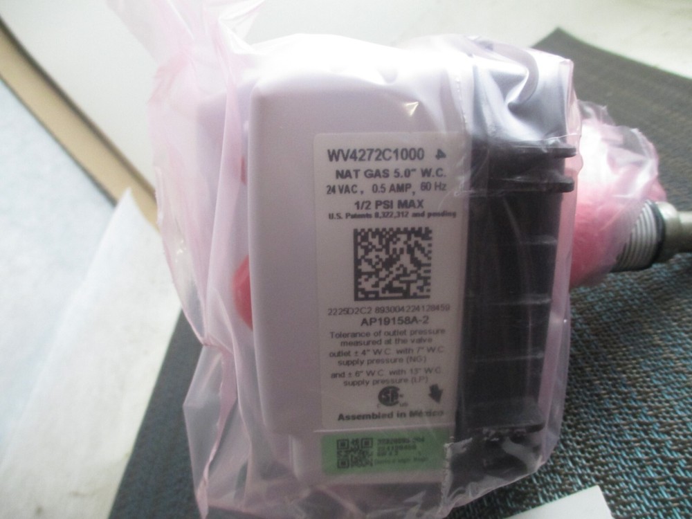 Honeywell WV4272C1000 Water Heater Gas Valve NEW! Resideo Rheem AP19158A-2