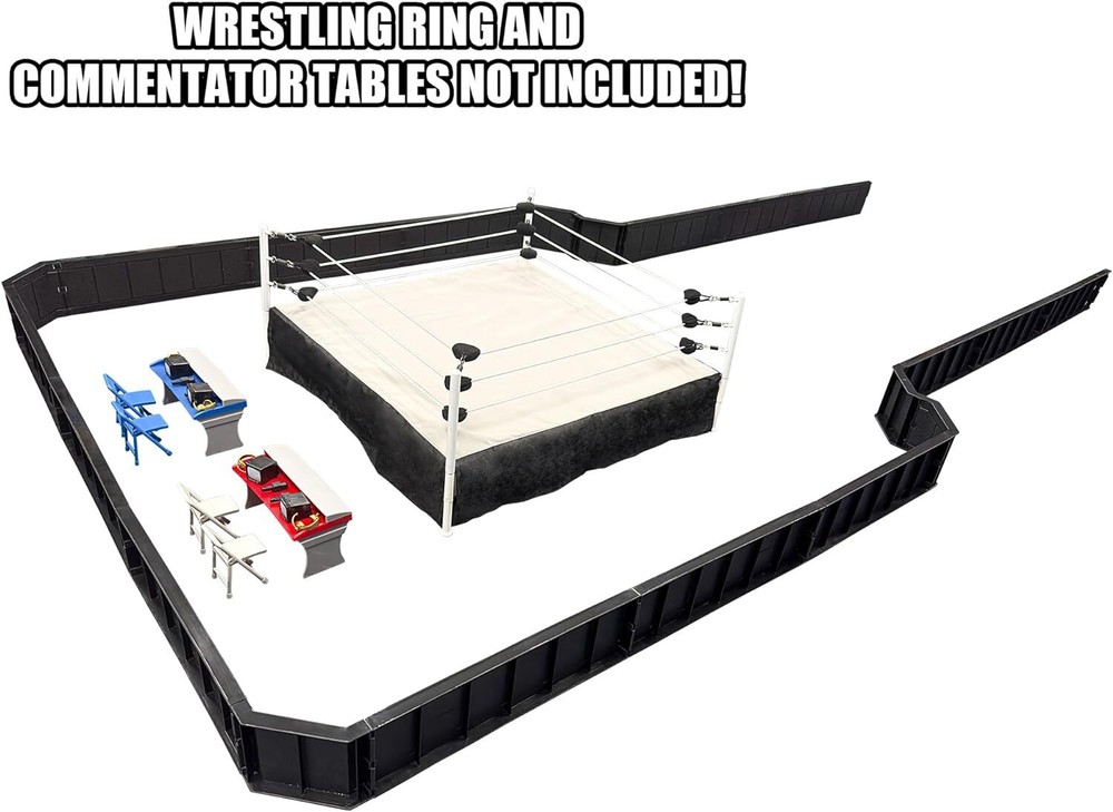 Ultimate Wrestling Ring Barricade Playset for Action Figures