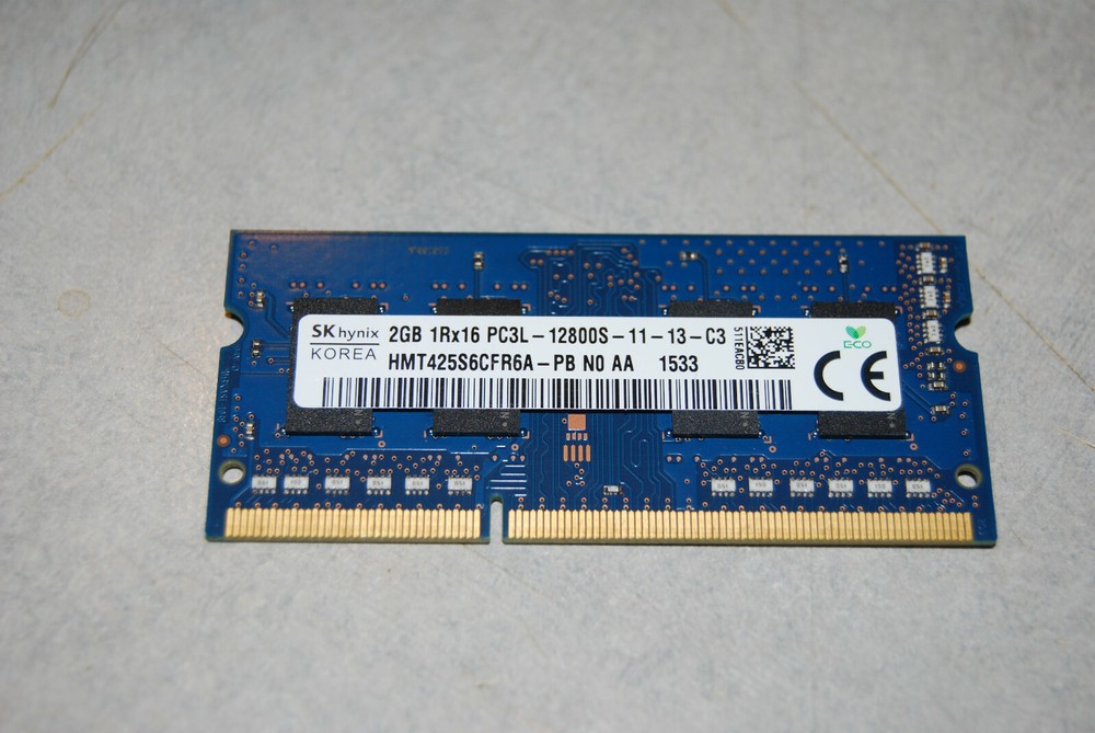 PC3-12800 2GB SO-DIMM 1600 MHz PC3-12800 DDR3 Memory