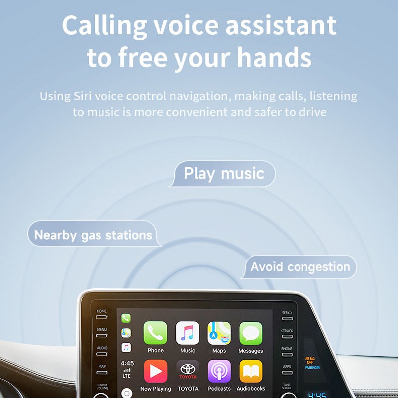 Upgrade Wireless CarPlay Adapter USB for iOS 10 /Android 11