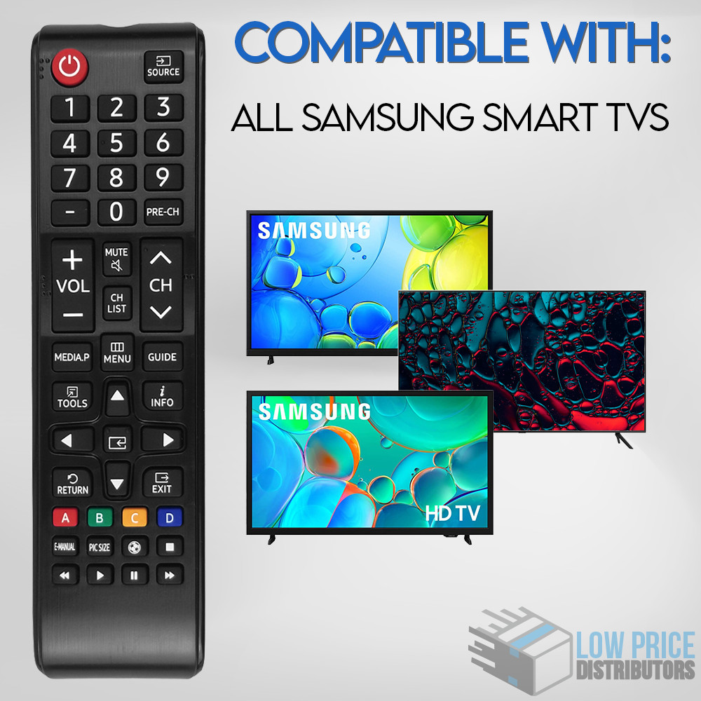 Simple Remote Control for Samsung TV | No Programming Needed | Big Buttons | New