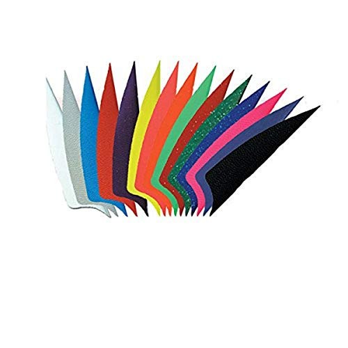 Shield Cut Arrow Fletching Vanes 1 5 Inch