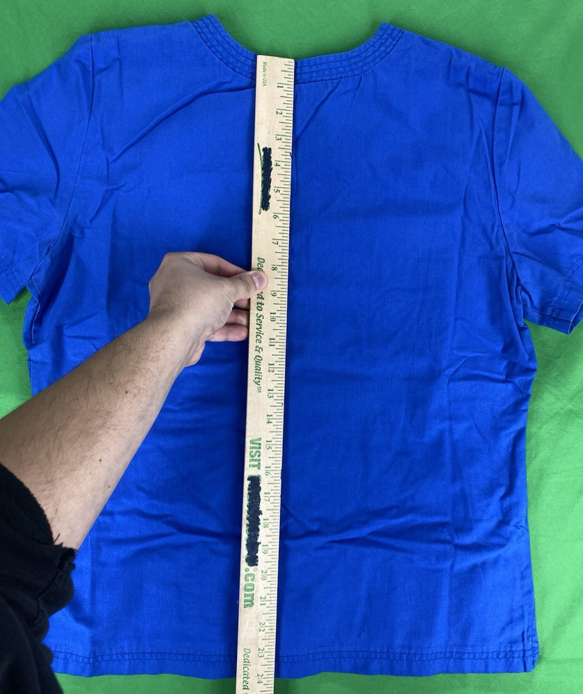 Medium Blue Katherine Heigl Scrub Shirt