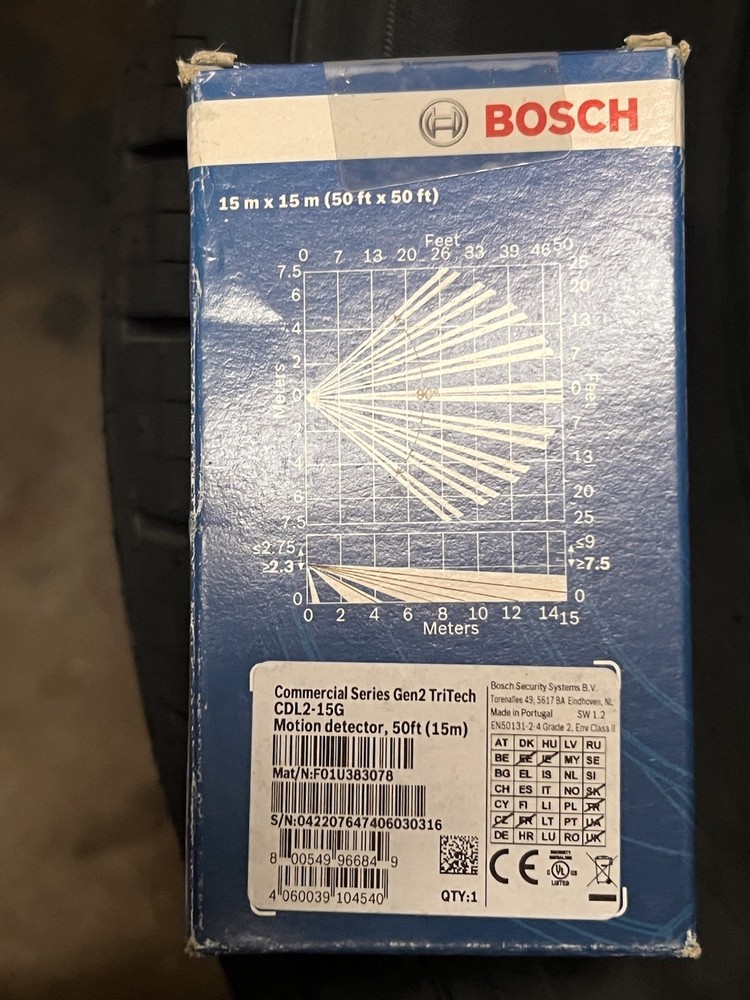 Bosch motion Detector CDL2-15