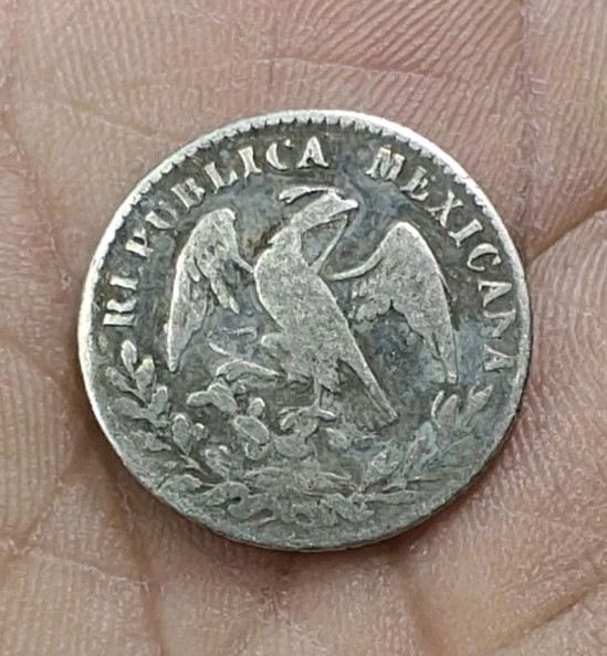 Mexico 1867 1 Real Hermosillo Ho PR