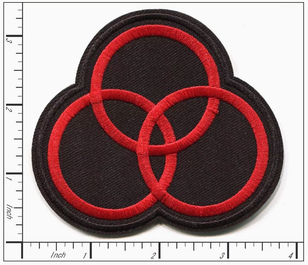 Led Zepplin Band Member Symbol Complete Set Embroidered Iron On Patch