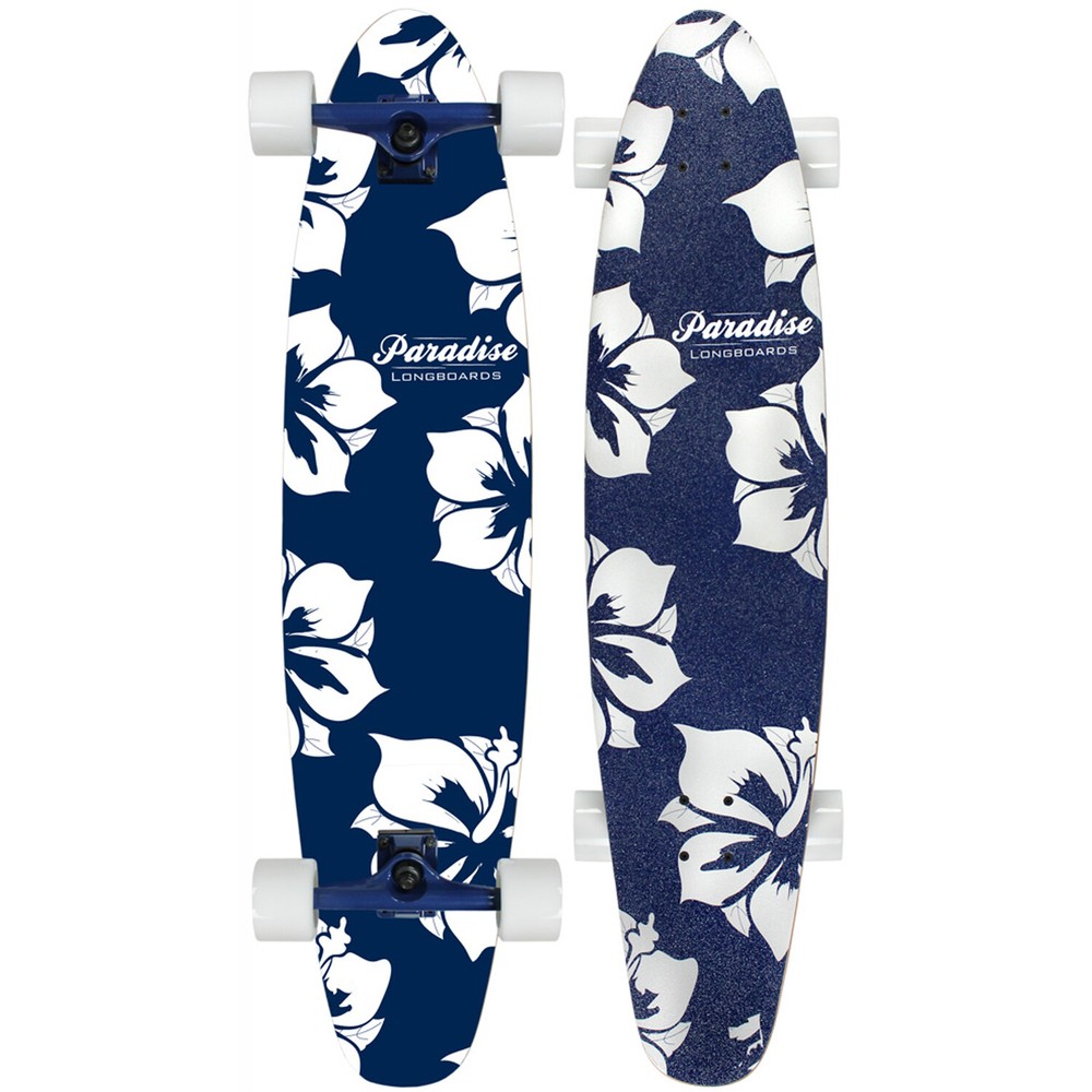 Paradise Longboard Complete 9" x 40" Mallows Kicktail Shape