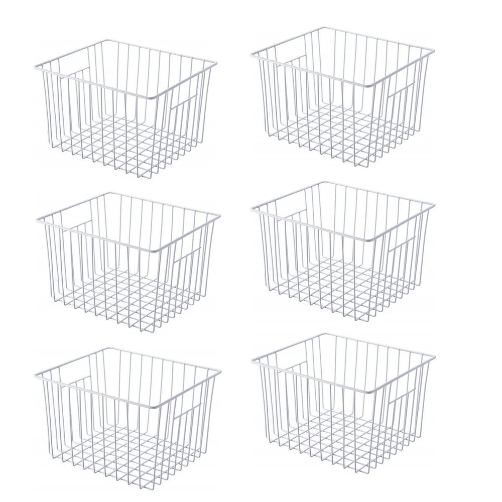 Freezer Basket Organizer, Refrigerator Metal Wire Storage Divider, Household ...