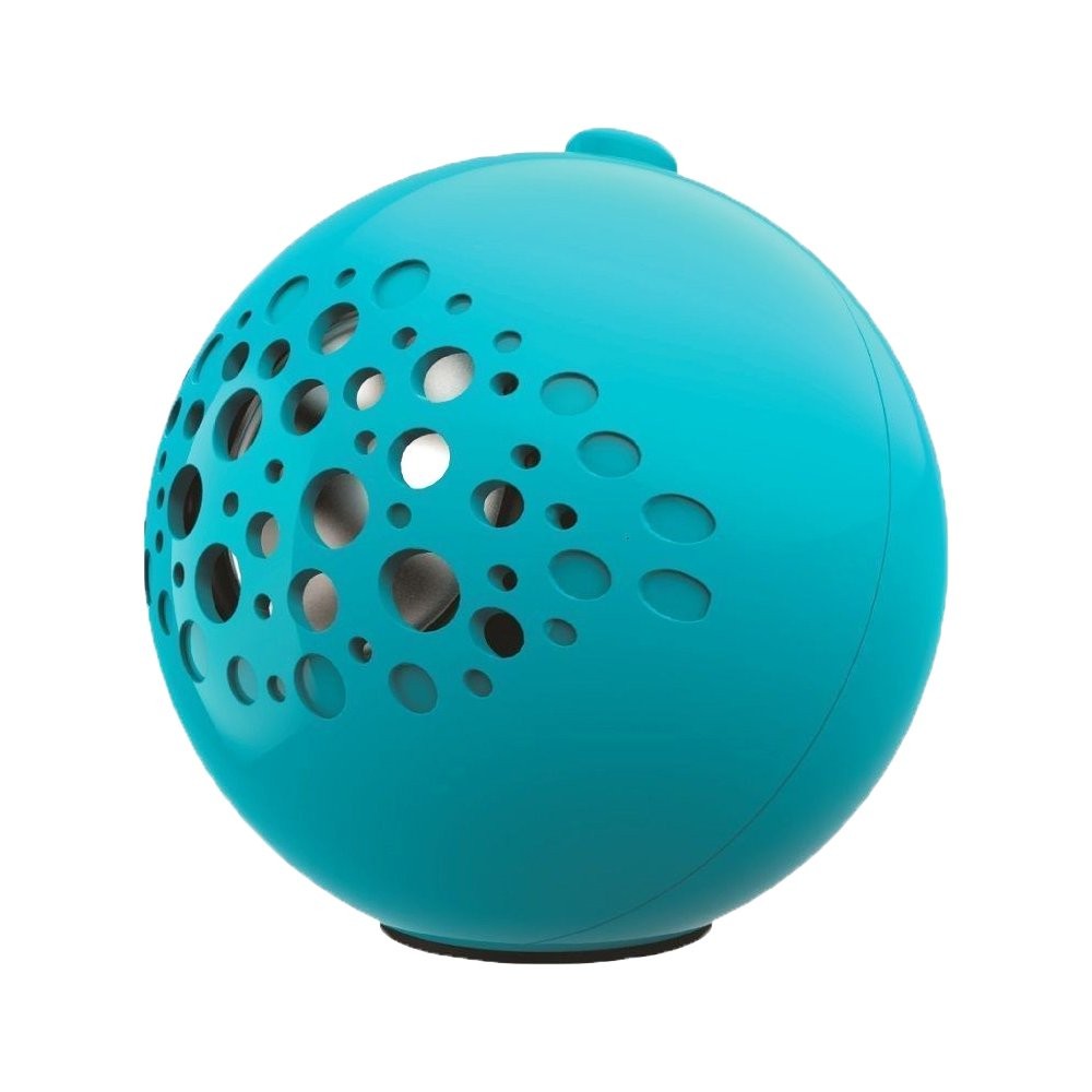 Portable Bluetooth Mini Speaker – Battery Powered, Compact, Wireless Sound, Blue