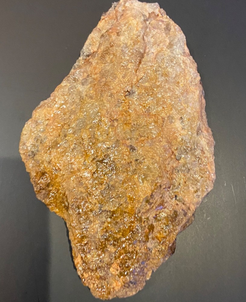 gold quartz with crystal specimen