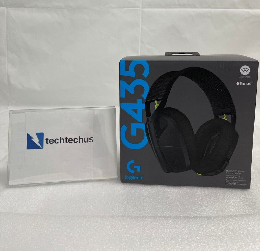 Logitech G435 Lightspeed Wireless Bluetooth Gaming Headset - Black