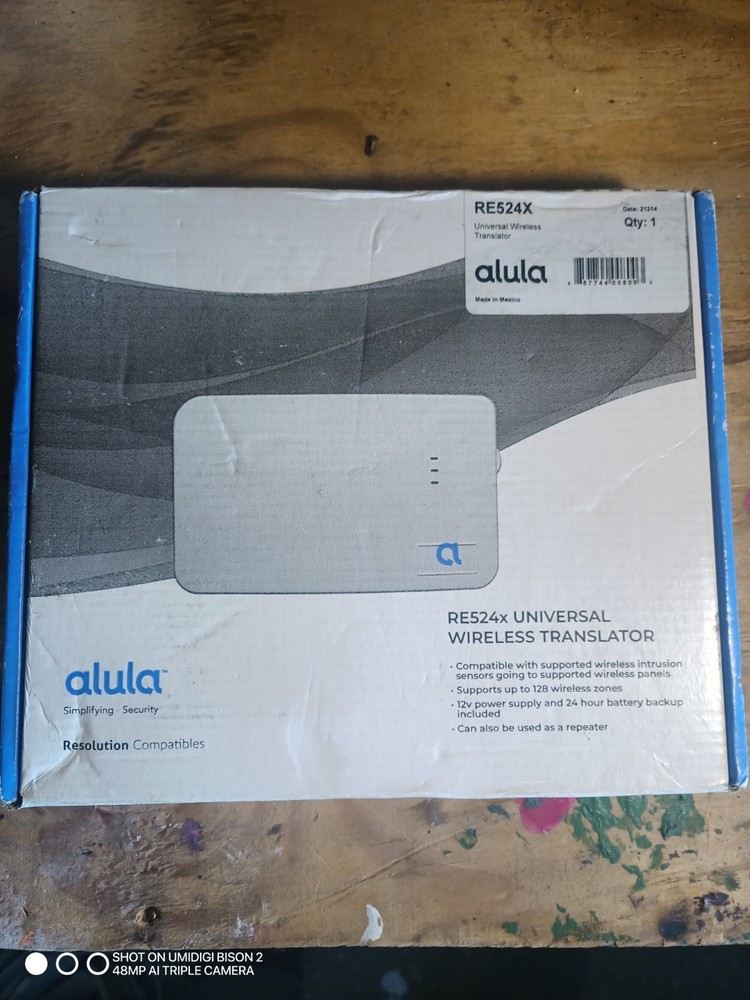 Resolution Products Alula RE524X Wireless Alarm Translator
