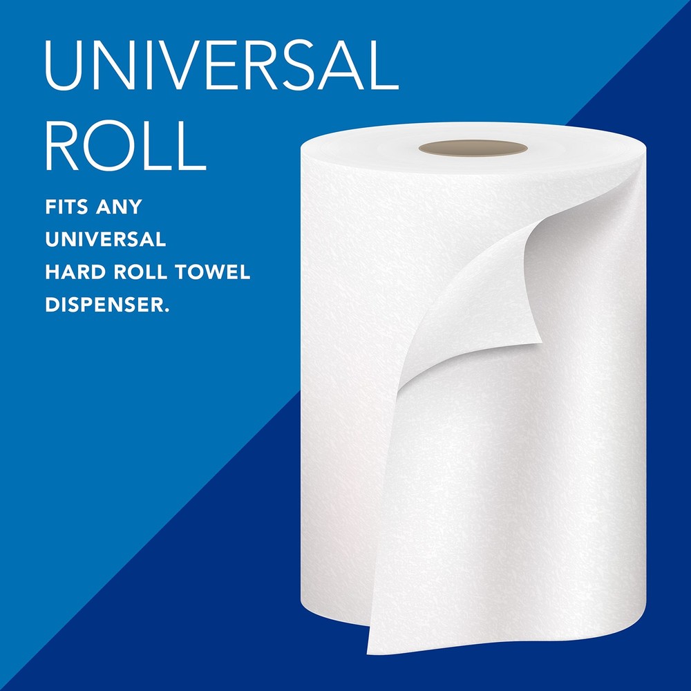 Scott Professional Universal 100% Recycled 800 Feet per Roll (6 Rolls), White