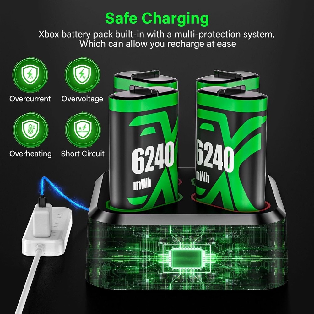 Xbox Rechargeable Battery Pack - Smart Charge Protection