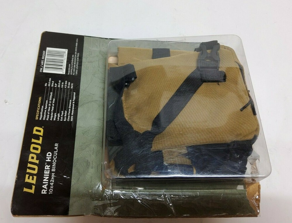 New Leupold Rainier HD 10x42mm Binocular