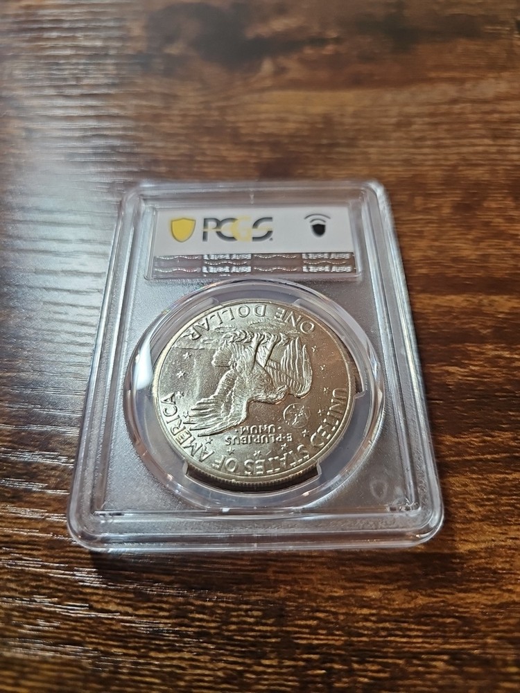 1971-S $1 PCGS MS65 MS 65 Eisenhower "Ike" Silver Dollar 40%