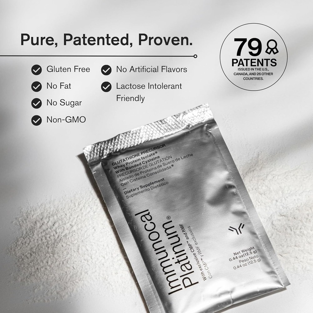 Immunocal Platinum Glutathione Whey Protein Isolate 30 Servings