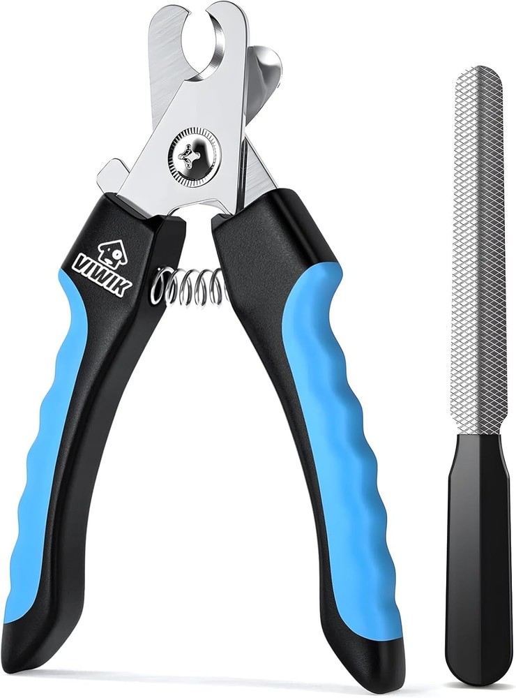 Lightweight Dog Nail Clippers with Quick Sensor & Easy Storage - Perfect Gift!