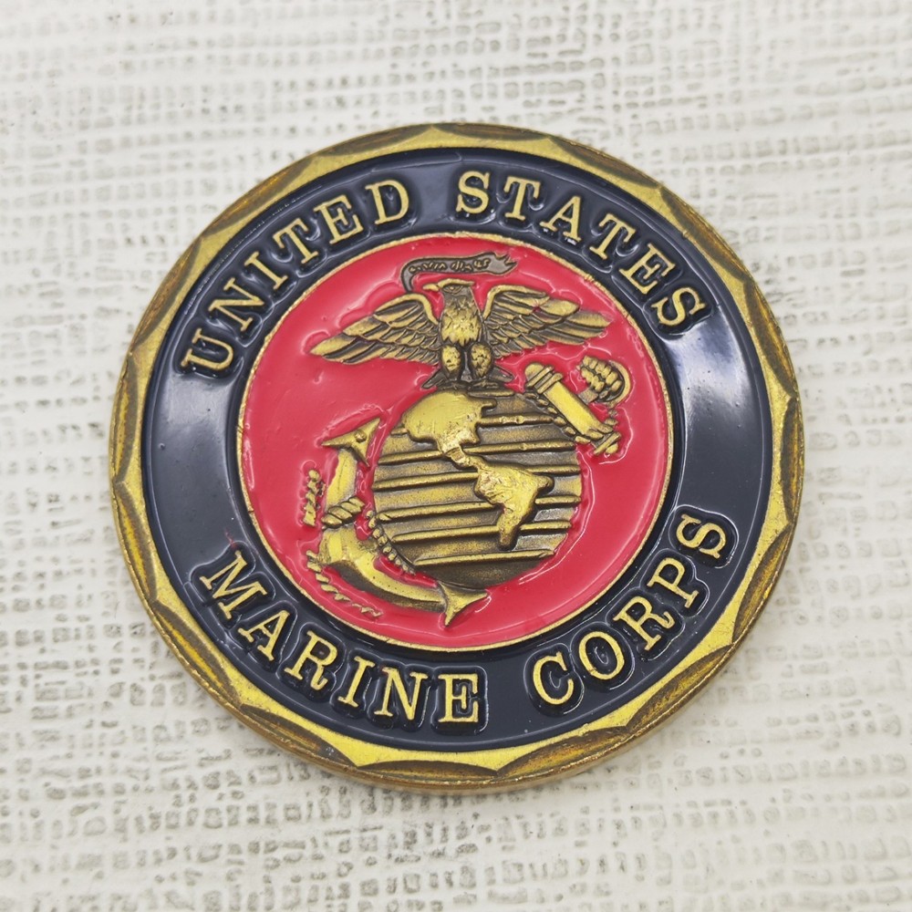 USMC Semper Fidelis Challenge Coin