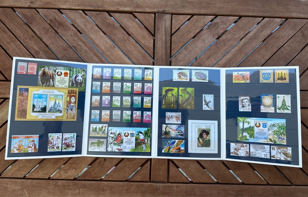 Belarus - 2012 full year set - 55 MNH stamps in folder