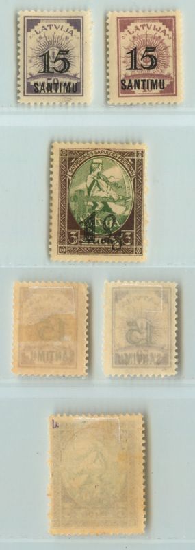 Latvia 🇱🇻 1927 SC  132-134 mint . e1394