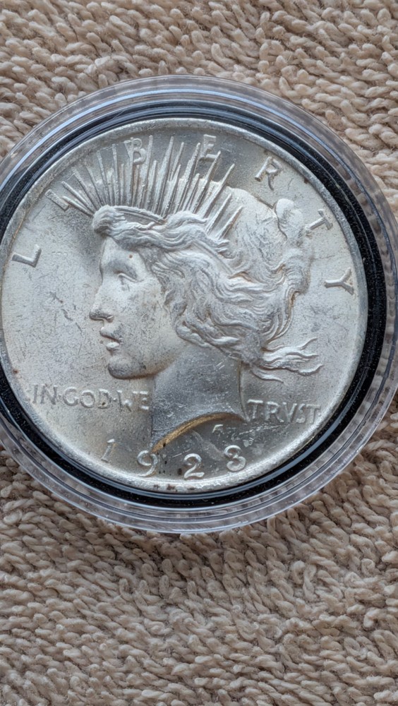 1923 Peace Dollar Silver Coin