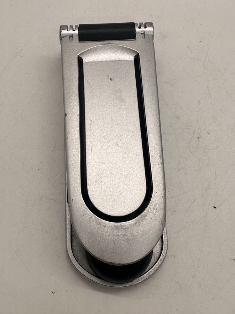 Eddie Bauer Foldable Travel LED Book Light Clip Silver Tested