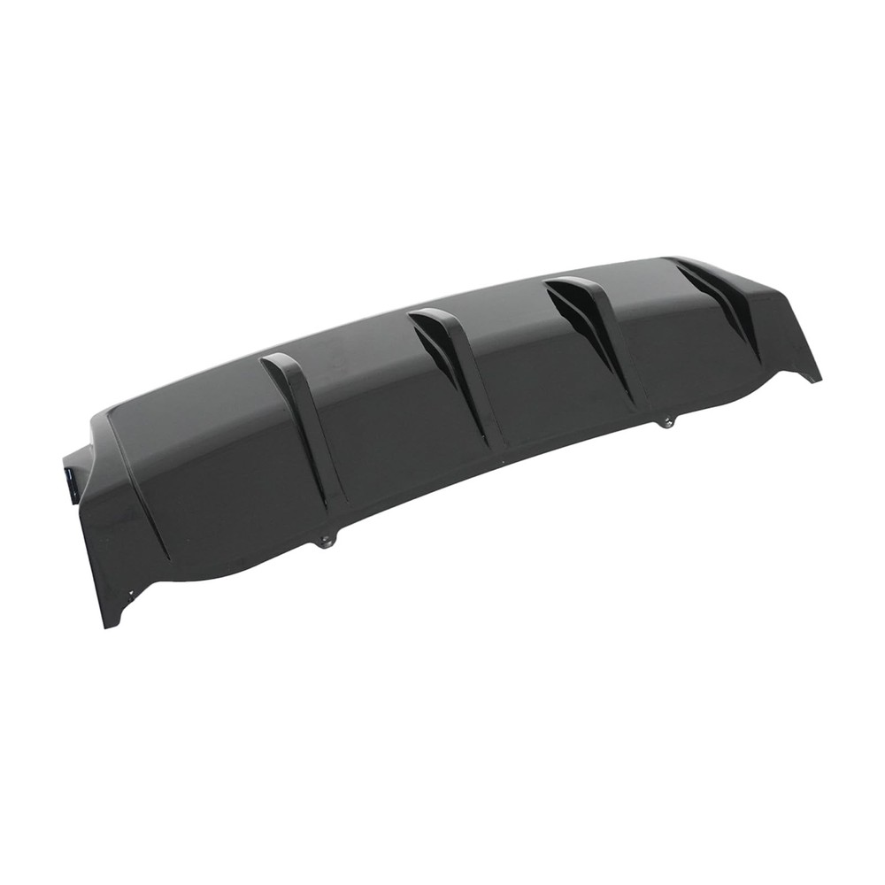 Rear Bumper Diffuser Chevy Camaro SS 2016-2018 ABS Plastic Glossy Black
