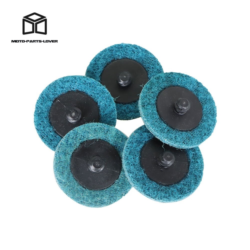 Fine Surface Conditioning Discs Roll Lock Grinder Sanding Pads 50Pcs 2" Disc