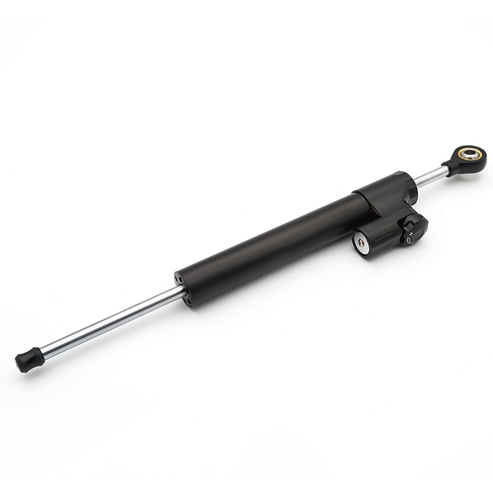 CNC 360mm Longer Steering Damper Stabilizer Linear Reversed Universal Black 1PCS