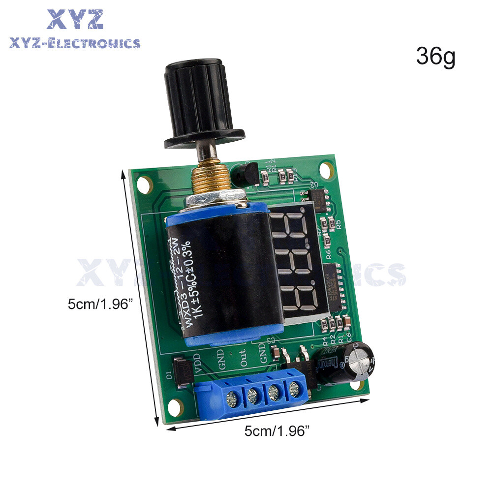 Adjustable Digital Current Signal Generator Module Board DC 0.1mA/4-20mA