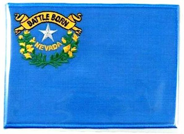 NEVADA ~  Willabee & Ward STATE FLAG PATCH United States Collection ~ PATCH ONLY