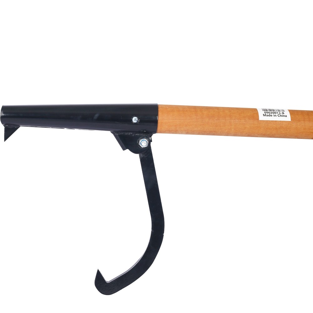 Log Peavy Cant Hook 48", Peavey Point Logging Tool Log Roller Tool 15in opening