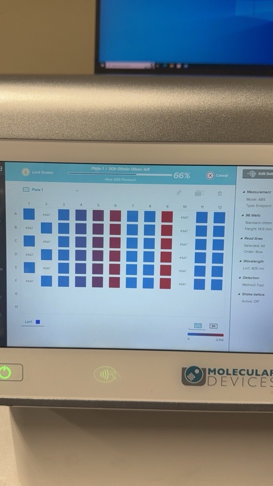 2021 Molecular devices SpectraMax iD3, Multimode Plate Reader+Softmax Pro 7.1 +