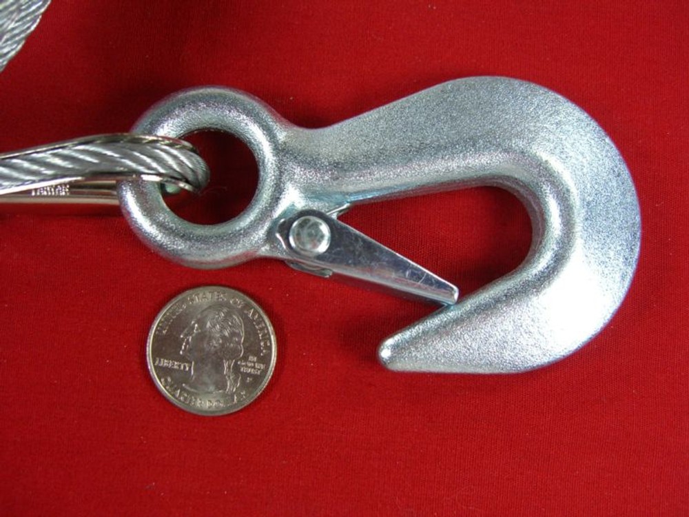 BOAT WINCH CABLE GALVANIZED 3/16" X 25' SEACHOICE 51181