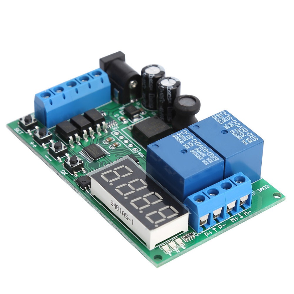 5V-24V Motors Forward / Reverse Controller Timing Delay Time Cycles Relay New