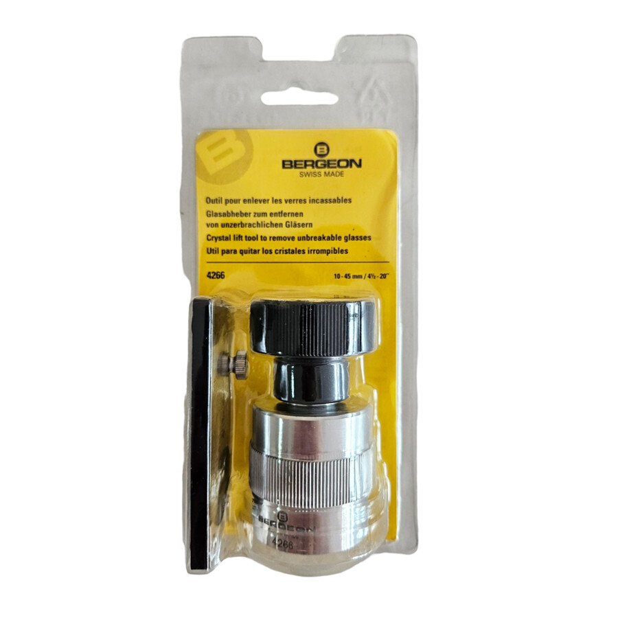 Bergeon 4266 Vigor Crystal Fitting & Removal Tool, Swiss Made
