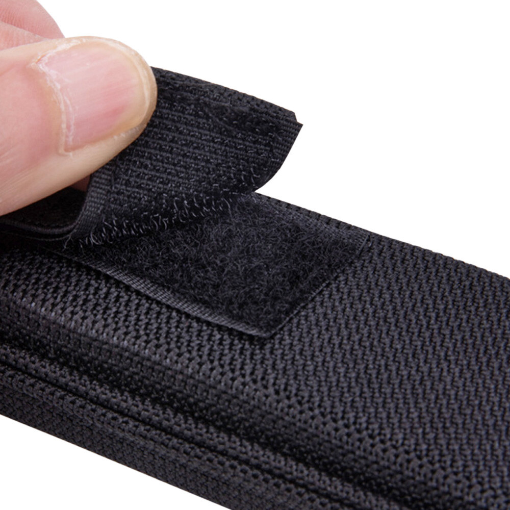 Horizontal Concealed Carrier Single Pistol Magazine Pouch with Safety Hook&Loop