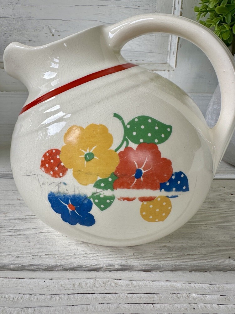 1940’S HOSTESS WARE, TILT, BALL PITCHER