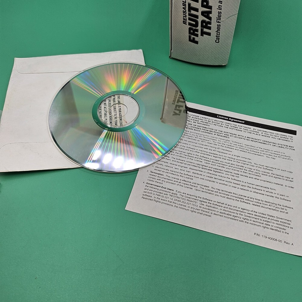 ATI Software International Installation CD 530 Release TESTED Vintage PC Disc