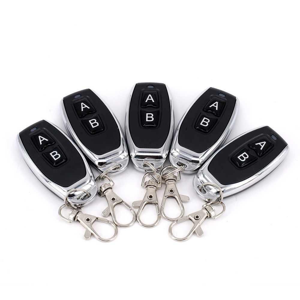 2 CH Wireless Gate Garage Door Opener Remote Control Switch Receiver Transmitter