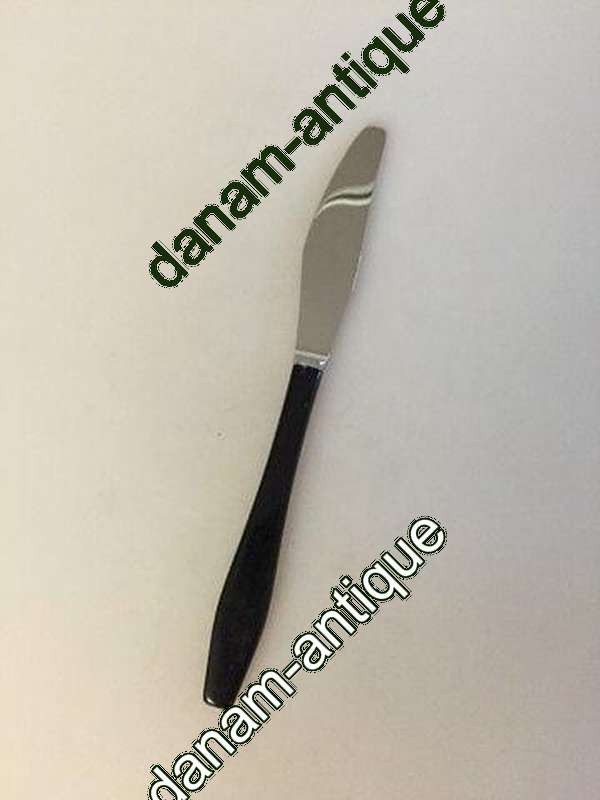 Hans Hansen Charlotte Dinner Knife with Black Plastic Handle
