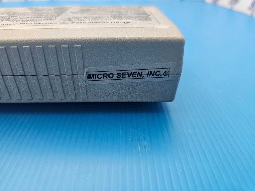 Micro Seven LS15 TELEPHONE LINE SIMULATOR LS15-1-ETS