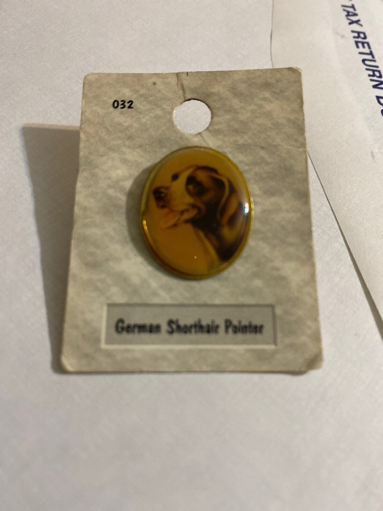 GERMAN SHORTHAIR POINTER DOG PIN PORTRAITS